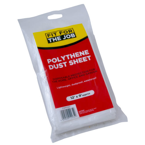 Polythene Dust Sheets (5019200122349)